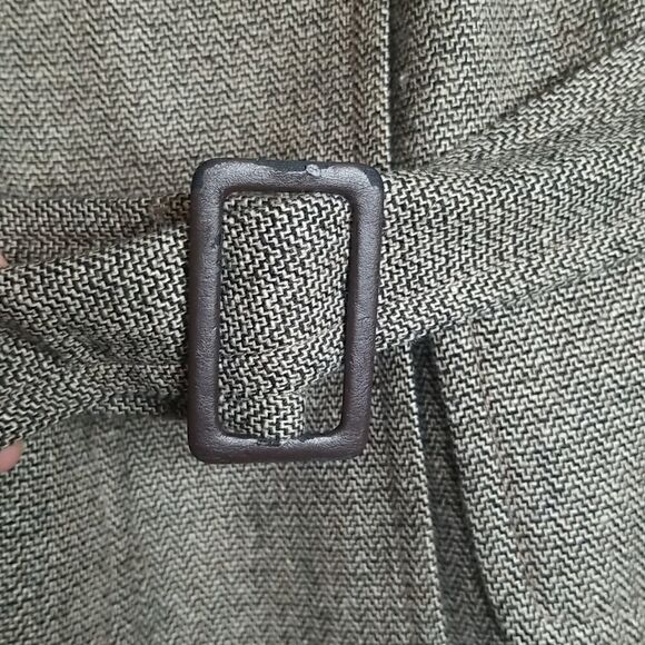 Ann Taylor LOFT Double-Breasted Herringbone Career Jacket - Picture 9 of 9